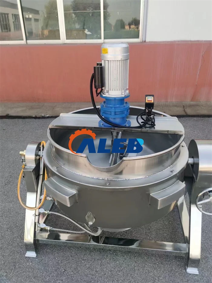 

Электрический чайник из нержавеющей стали с соусом и мешалкой, гигиенический чайник с котлочкой для каши