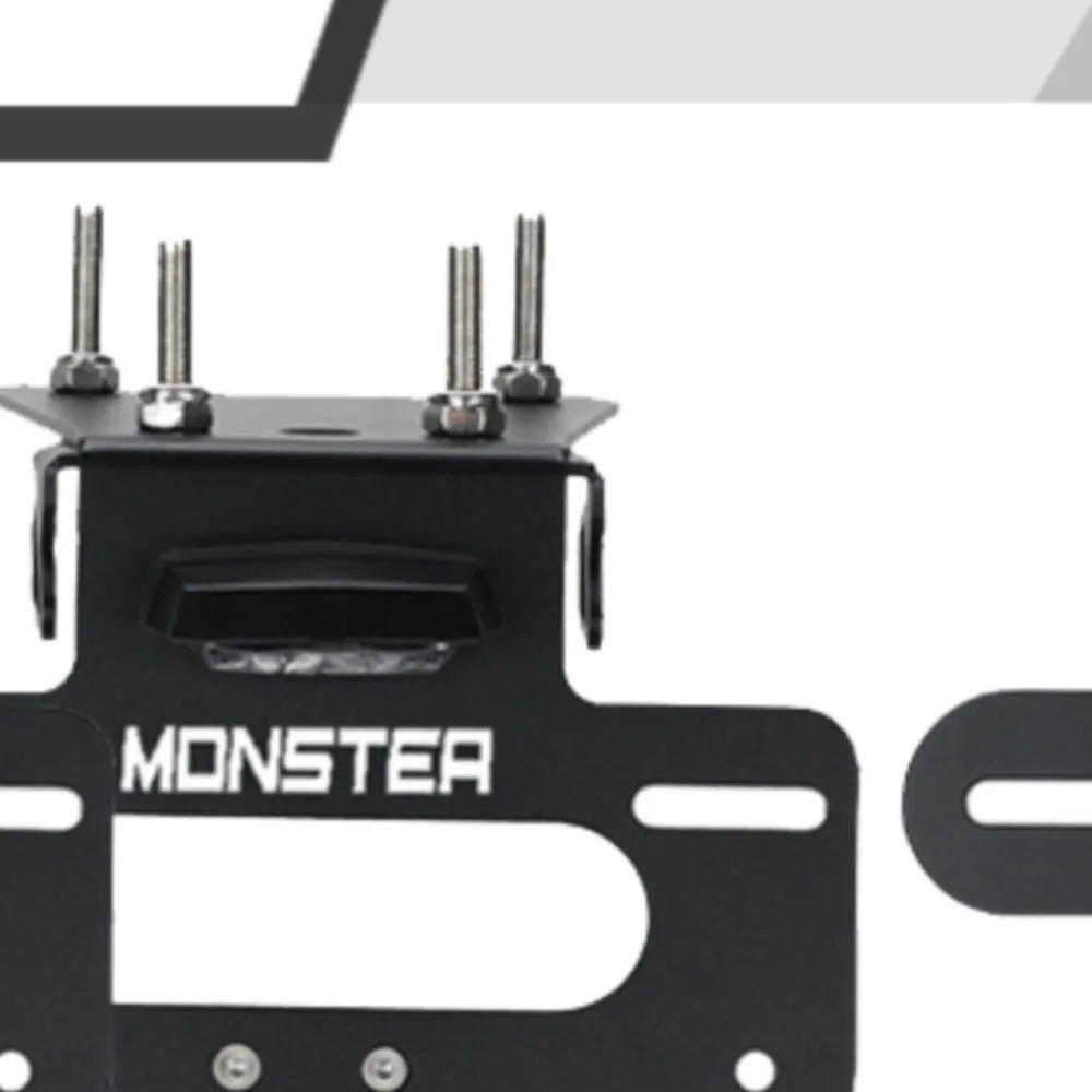 

For DUCATI Monster 1200 R Supersport 939 S 950 2017-2025 Motorcycle License Plate Holder Fender Eliminator Registration Bracket