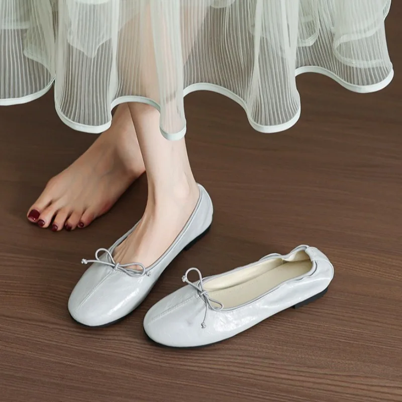 Women's Shoes Designer Ballet Flats Fashion Comfortable Casual Shoes for Women Sneakers New Non Slip Single Shoe Sapato Feminino
