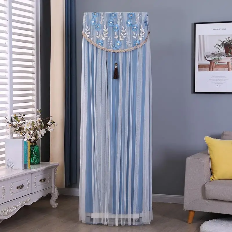 

Modern Simple Style Air Conditioner Cover Square Vertical Cabinet Machine Living Room Cloth Art Start up without Removal