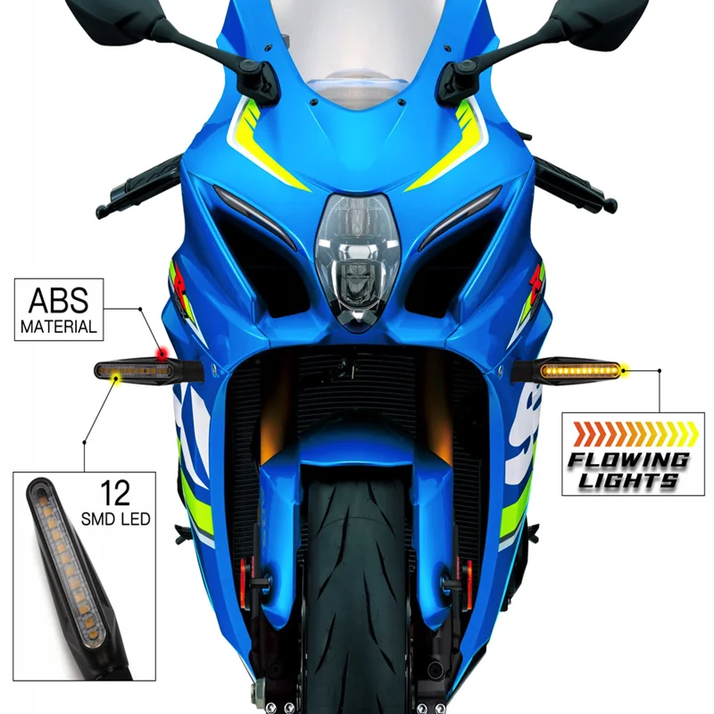 Сигналы поворота для мотоцикла, 12 В, поворотники для мотоцикла