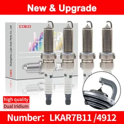 COEO Genuine New Candle Replace for Denso SC20HR11 90919-01253 ILKAR7B11(4912) ILKAR7L11(94124) For Corolla 1.6L/1.8L Prius 1.8L