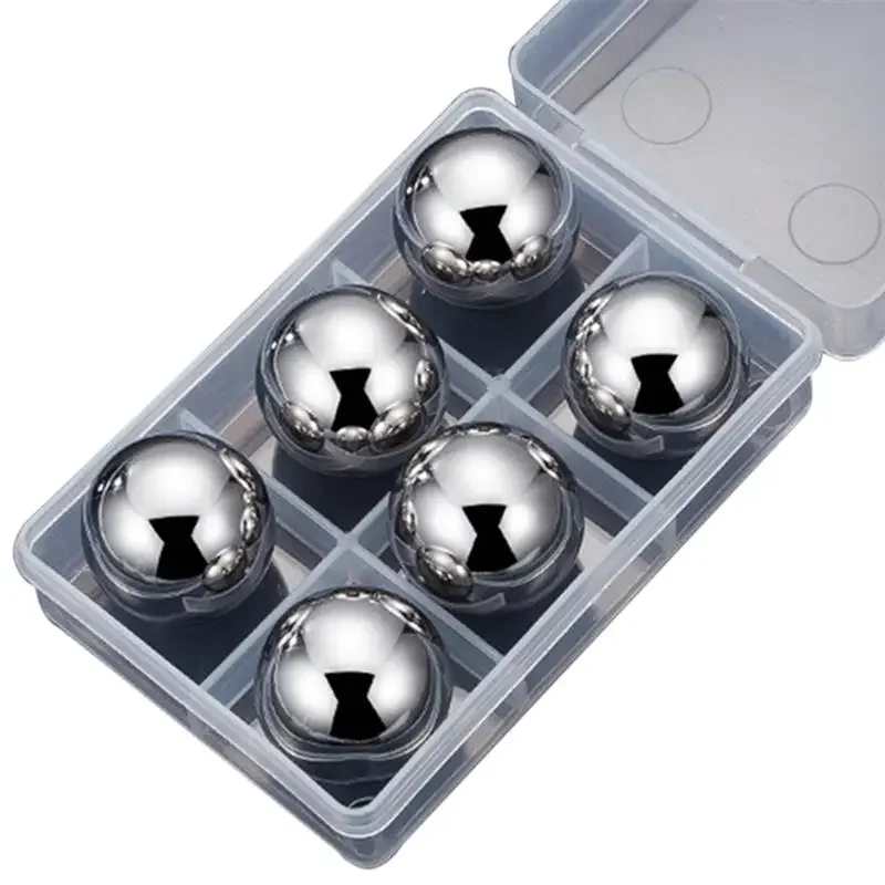 Natural Whiskey Stones Sipping Ice Cube Ball Shape Whisky Stone Rock Cooler For Wedding Gift Favor Christmas Bar Kitchen