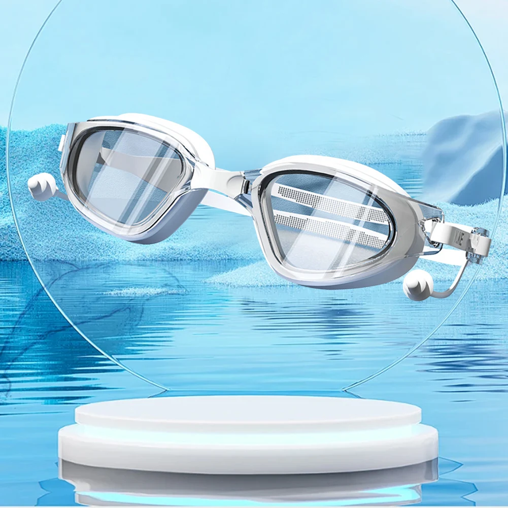 Anti-Fog Swimming Goggles No Leaking Swimming Glasses Waterproof Swim Goggles Adjustable for Men Women Youth Teen