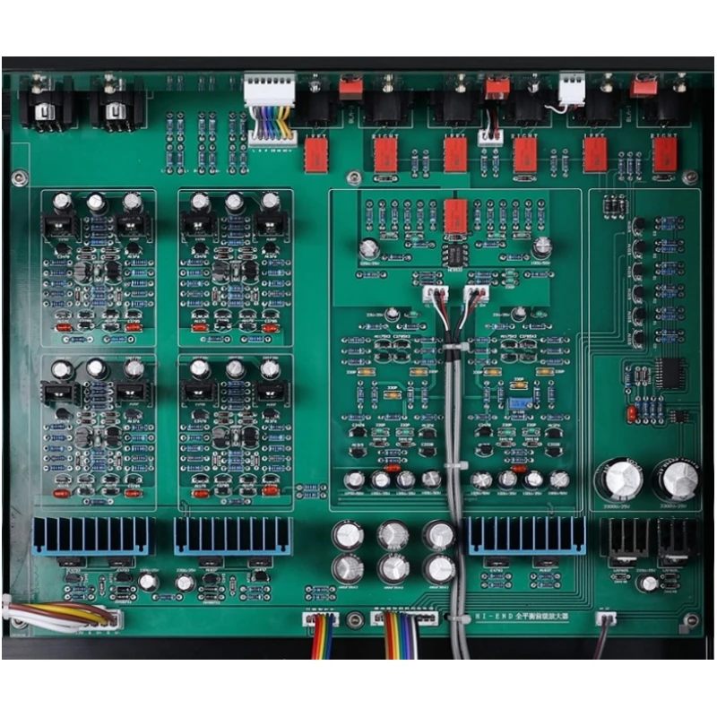 YU-02 MK-9200 Clase A Preamplificador HI-END totalmente equilibrado con ajuste de Tweeter y woofer RCA XLR Entrada Salida Carga 600 Ohm