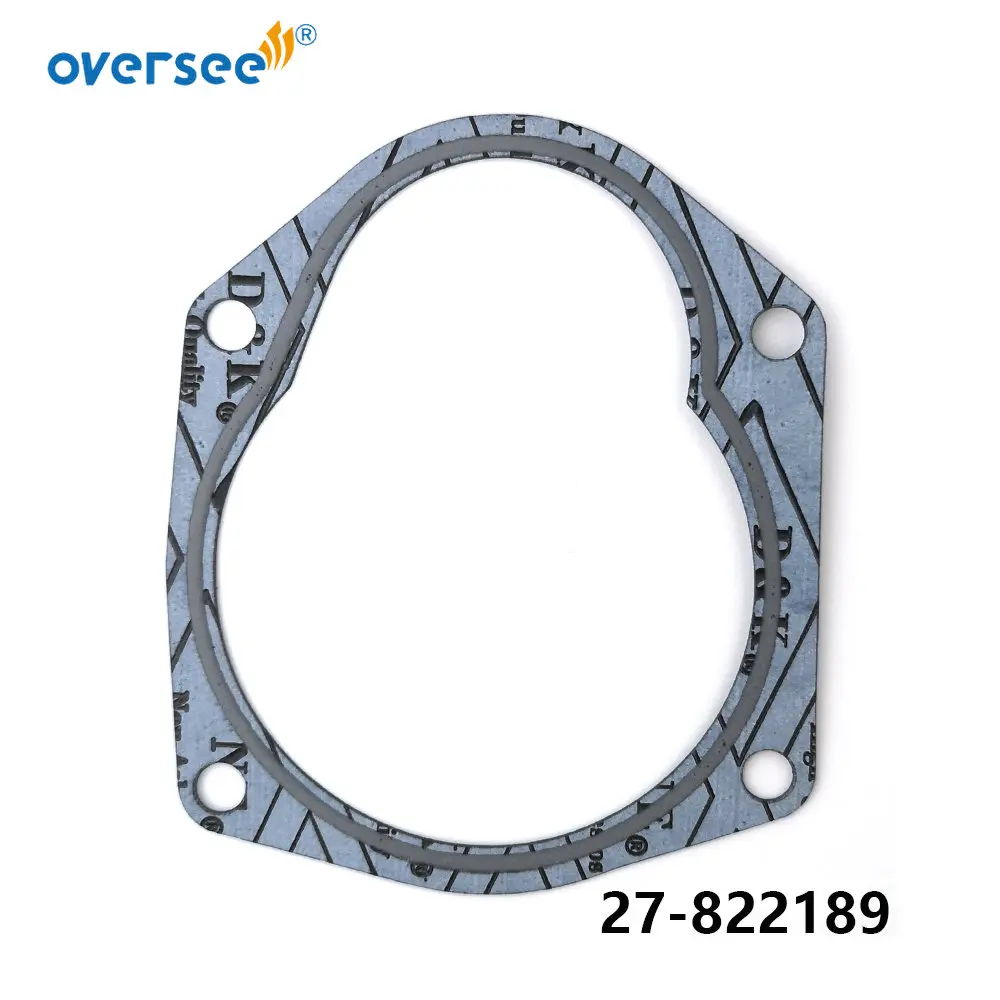 27-822189 Water Pump Housing Gasket for Quicksilver Mercury Mariner 30HP 40HP 50HP 660HP Outboard Engin