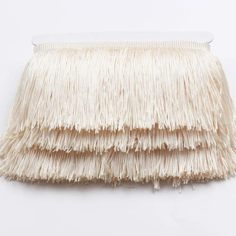 10 Yards 9Cm Long Tassel Fringe Lace Trim Ribbon Tassels for Curtains Dresses Fringes for Sewing Trimmings Accessories Crafts