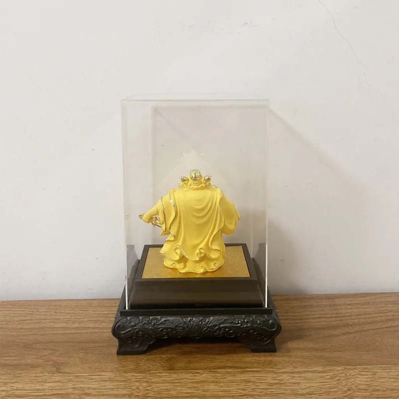 Alluvial Gold Tianshi Blessing God Zhong Kui Statue Decoration Home Living Room Decorations Crafts Shop Business Gifts