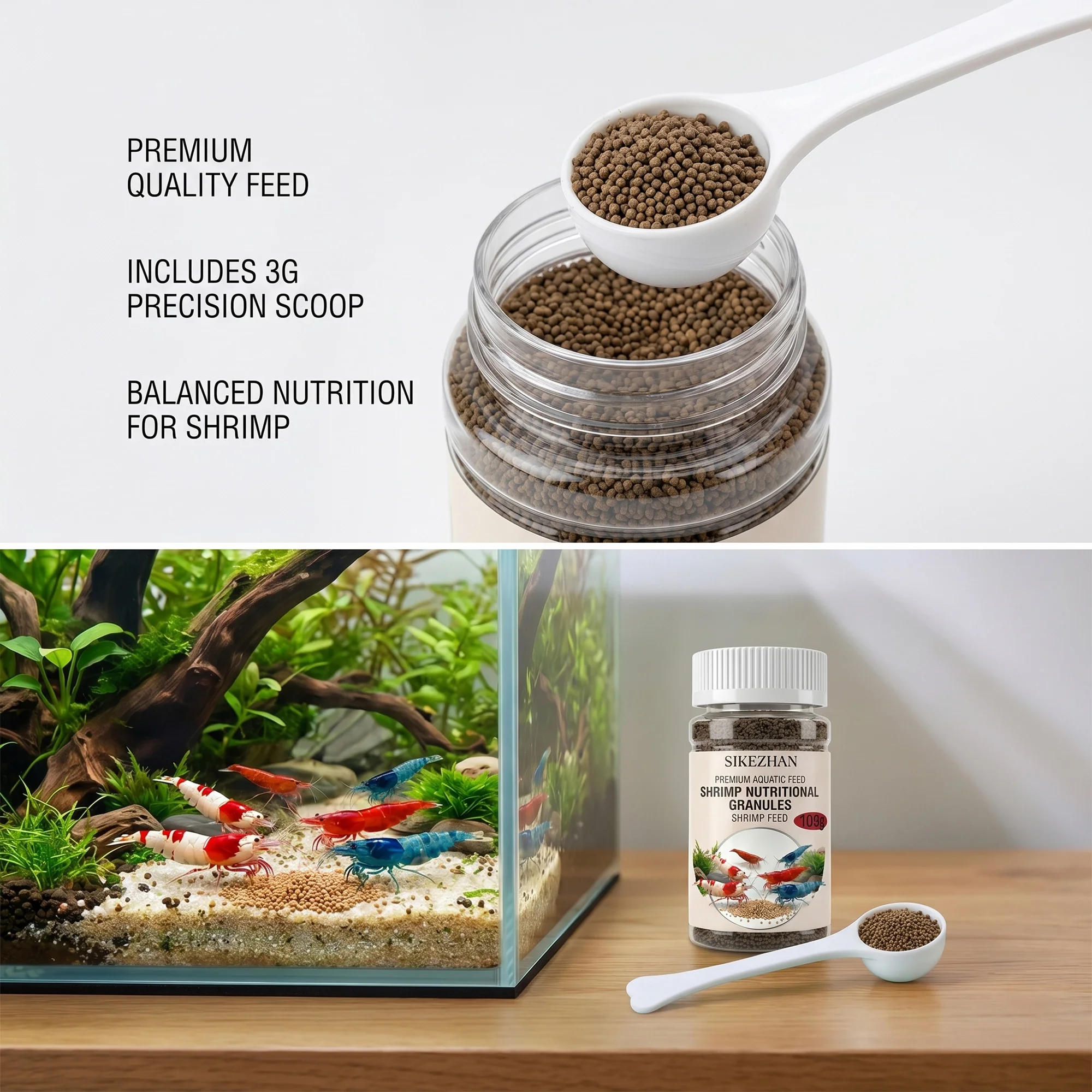 Aquarium-Garnelenfutter Farbve – Aquarium Fish Eggs Bewertung und Preis