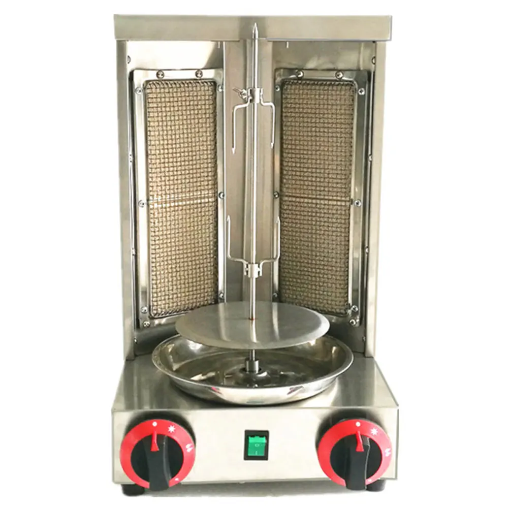 Gas Grill Skewers Commercial Barbecue Grill Automatic Meat Rotating Machine Chicken Barbecue Machine Turkish грилзы