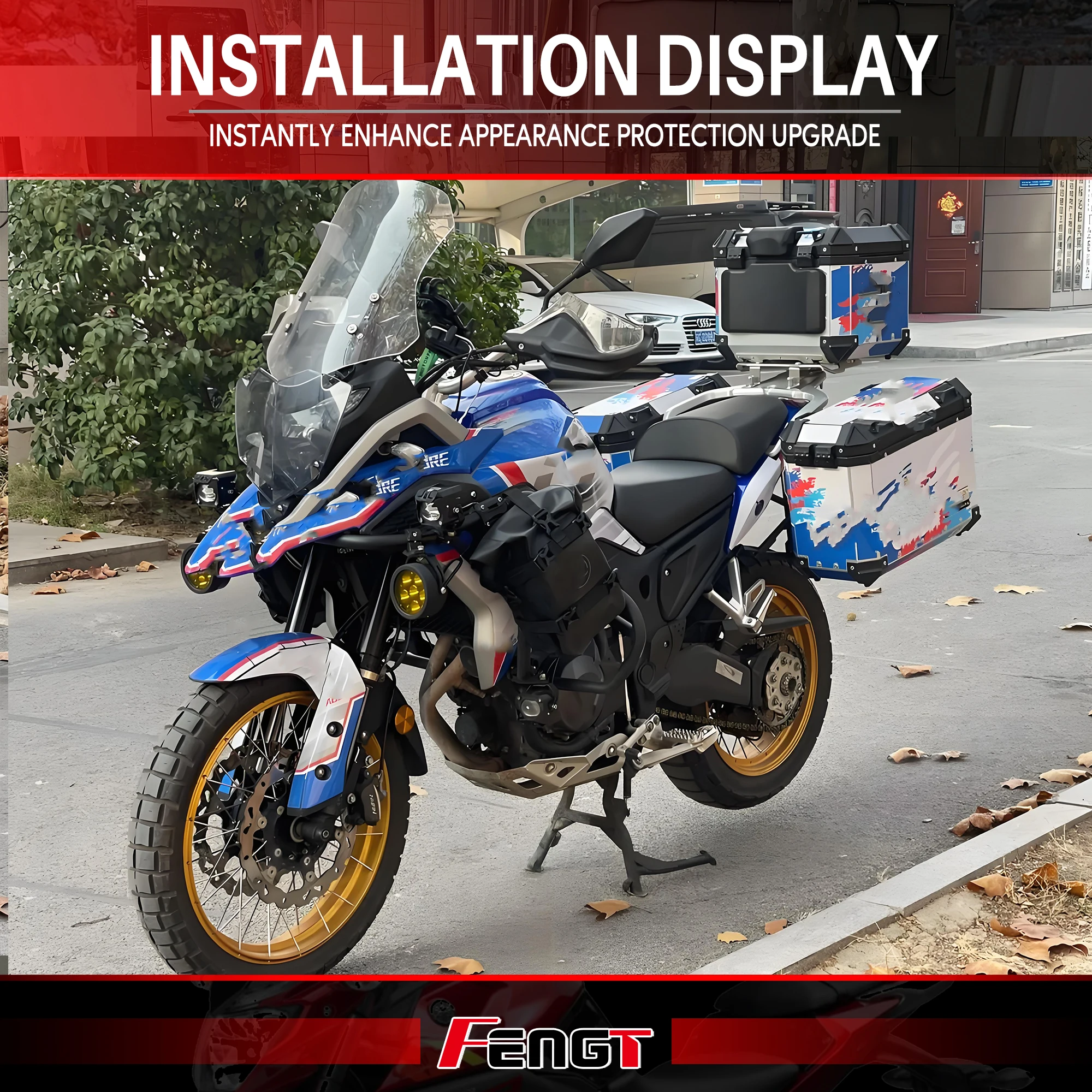 

For Macbor Montana XR5 XR 5 Motorcycle Handguard Hand Guards Shield Windshield Handle Guards Protectors