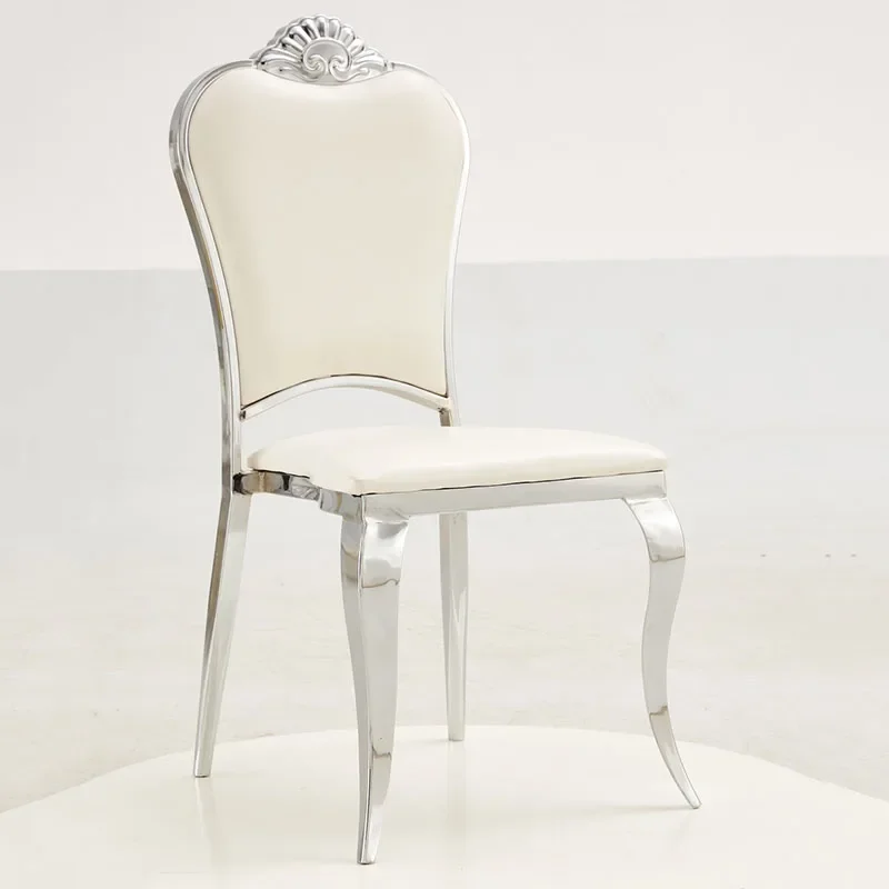 20pcs WholesaleLuxury Wedding Hotel Chairs Banquet Metal  Romantic Hotel Chairs Event Sillas Para Eventos Hotel Supplies