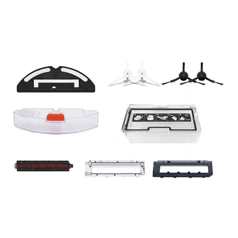 For STYTJ01ZHM For XIAOMI For MIJIA STYTJ01ZHM Vacuum Cleaner Dustbin Side Brush Filter Main Brush Cover Water Tank Bracket Kit