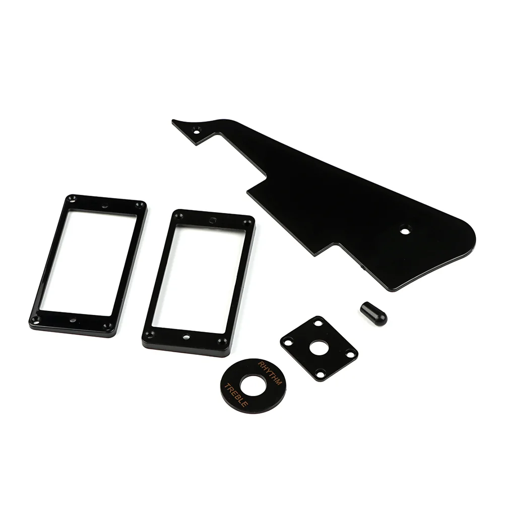 Black Plastic Cover Guitar Guard for Acoustic Fitting Protector Component Electric Pickguard Protective Picks Scratch Plate