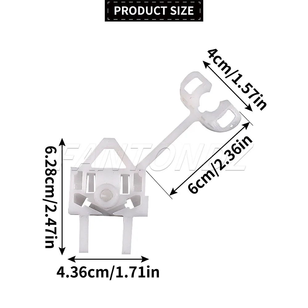 71741287 Für Fiat Panda 2003–2012, Tür-Fensterheber-Clip, 71744327, linke oder rechte Seite, vorderer Fensterheber-Clip – Detail 2