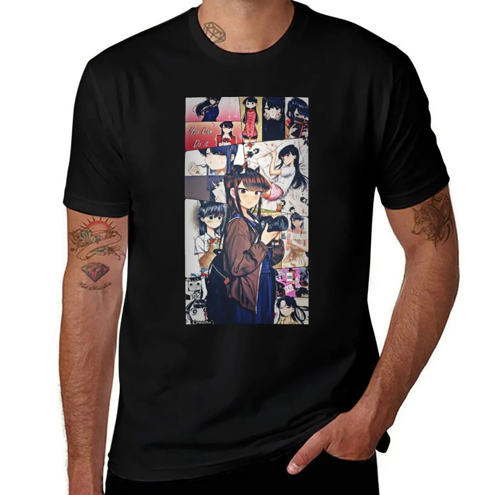 

Komi San T-Shirt fashion shirts plus sizes customs design your own funny meme t-shirts mens vintage t shirts