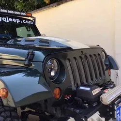 Avenger Steel Engine Hood Bonnet for Jeep Wrangler JK 2007-2017 LANTSUN J076