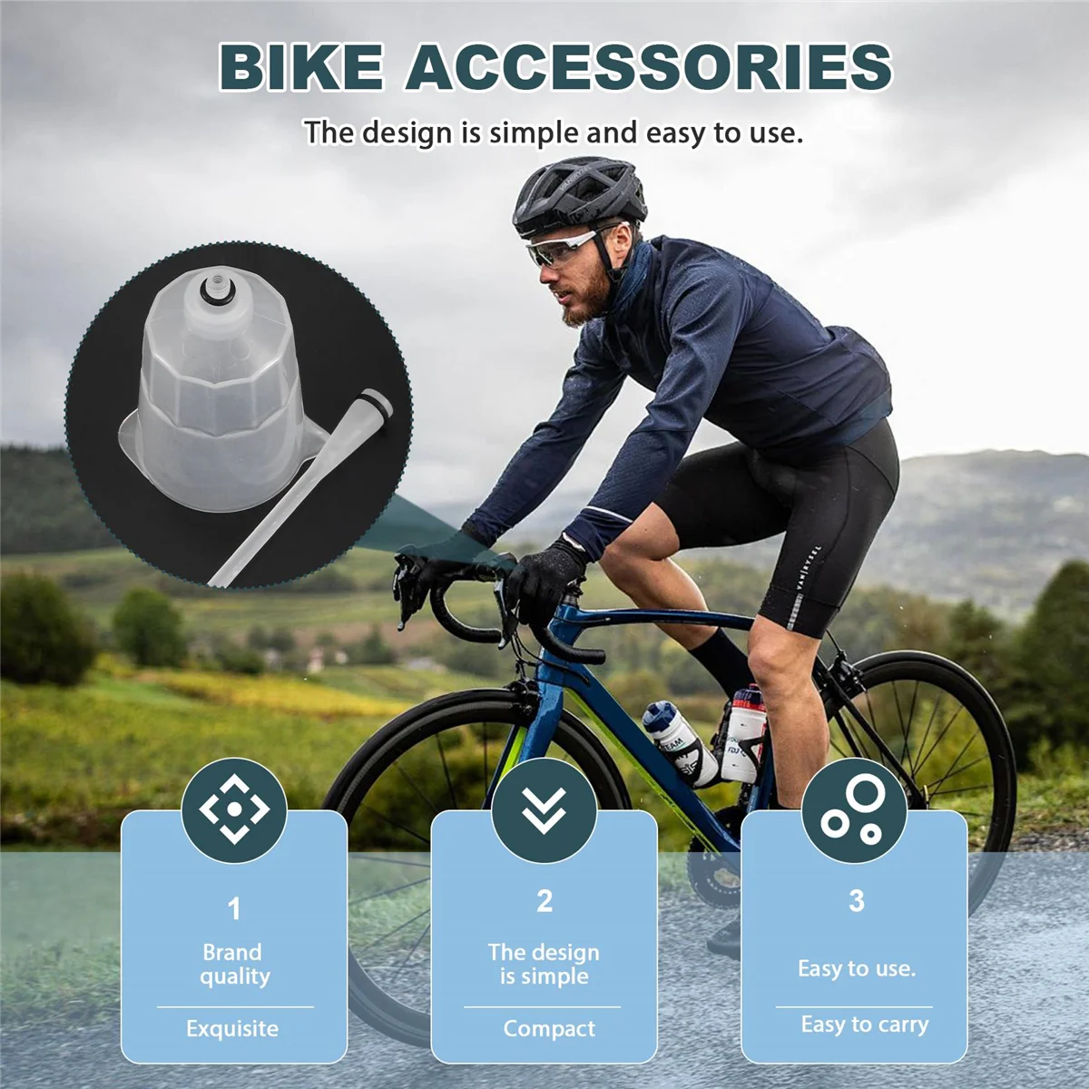 Комплект для прокачки гидравлического тормоза для тормозной системы SHIMANO, тормоз с минеральным маслом, набор воронок, инструмент для ремонта велосипеда, богатый