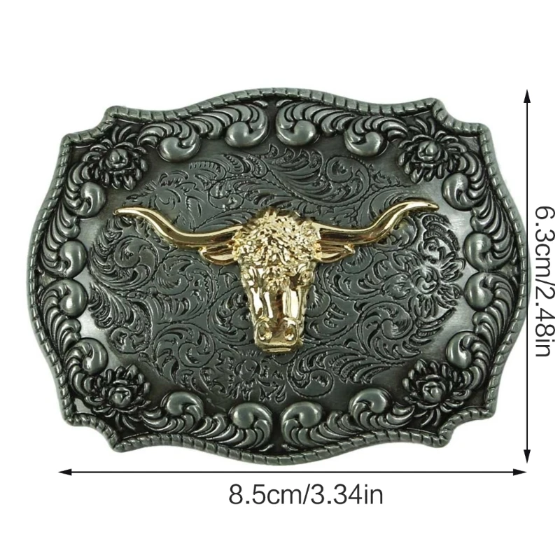 Western Cowboy Belt Buckles Women Men Unisex Waist Belt Buckle Cowgirl Engraved Belt Buckle for Teenager Boy Female Dropship