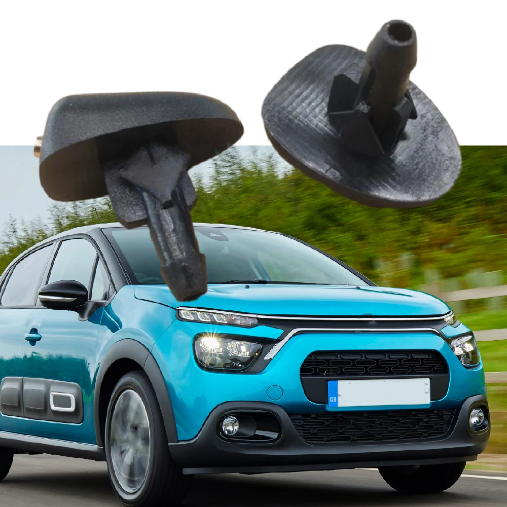 

2Pcs Car Windshield Wiper Windscreen Washer Spray Nozzles For Citroen C3 C4 For Peugeot 306 307 308 306307308