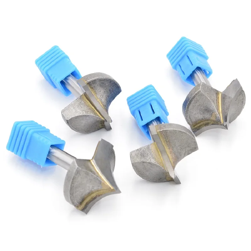Brocas de enrutador de ranura en V de 6mm, fresadora de grabado CNC, tallado de madera, cortador de madera, herramientas de carpintería, Fresa