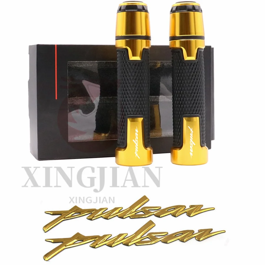 Motorcycle Grip For Bajaj Pulsar 200 NS/NS200/150/180/135 LS/220 DTS-FI Handle with Plug CNC Aluminum Modification Accessories