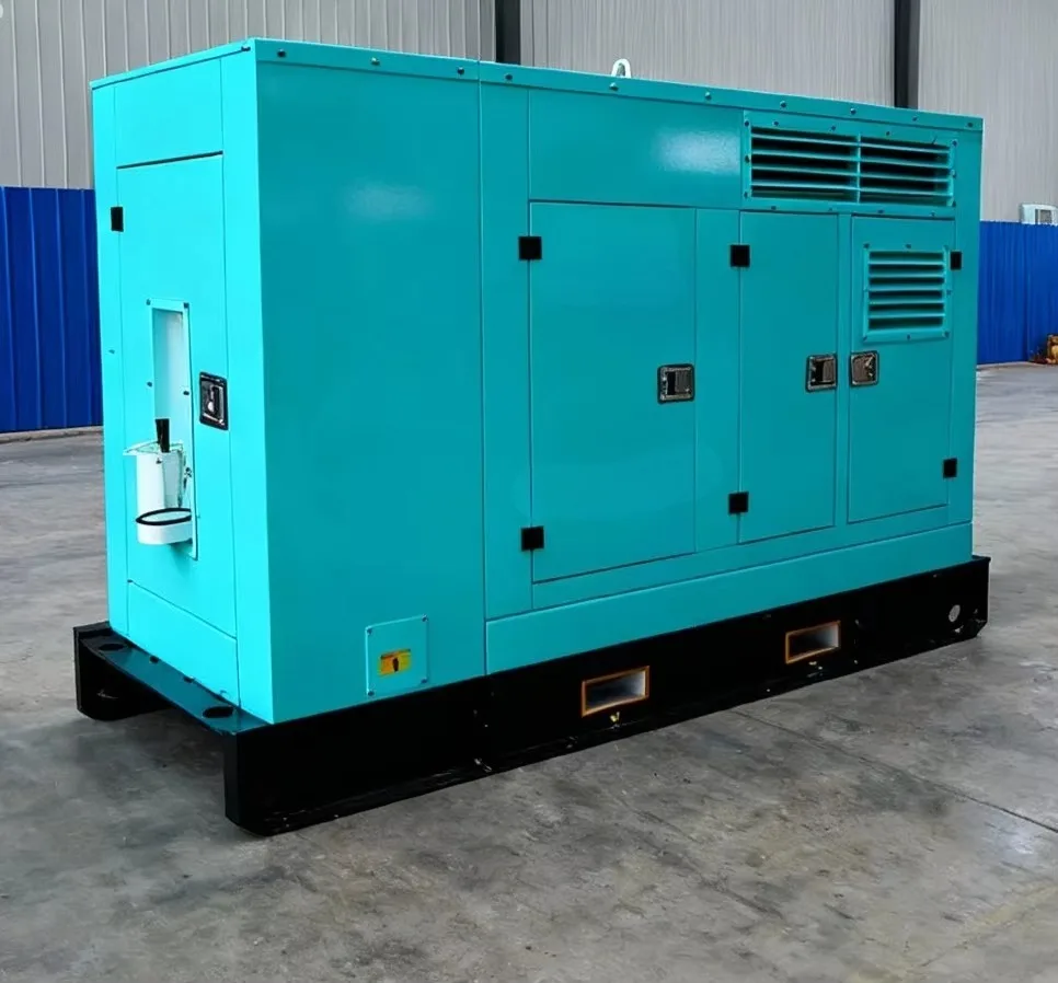 80kW 100kVA Water Cooled Engine Proof Canopy Super Silent Generators Power Plant
