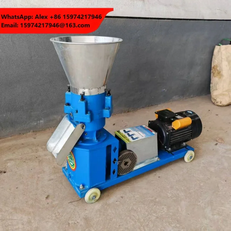 Animal Cattle Feed Pellet Machine Small Multifunctional Feed Pellet Production Line Stainless Steel Fish Feed Pellet Machine