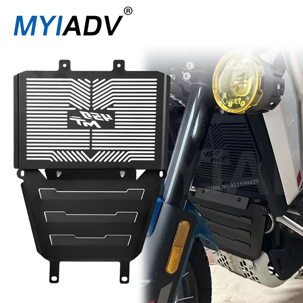 

Motorcycle Radiator Grille Guard For CFMOTO 450MT 2024 2025 2026 CF-MOTO 450 MT MT450 CF450MT Water Tank Engine Protector Cover