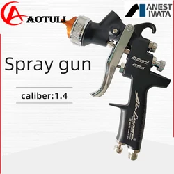 Japan ANEST Car Spray Gun 1.4mm Nozzle Upper Pot Paint Spraying High Atomization Environmental Protection 600ml