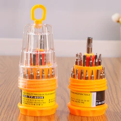 31 In 1 Multifunctional Household Screwdriver Set Combination Portable Manual Repair Tool For Phone IPad Camera Watch