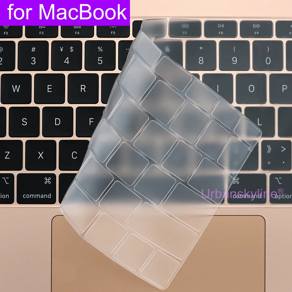 Funda de teclado para Macbook Air 13 M2 15 Pro 14 M3 13 M1 16 Retina 11, funda protectora de silicona, A3113 A3114 A2681 A2941 A2992