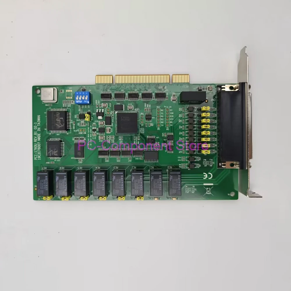 Stable Performance PCI-1760U REV.B1 8-way Relay Output Isolation Digital Input Card For Advantech