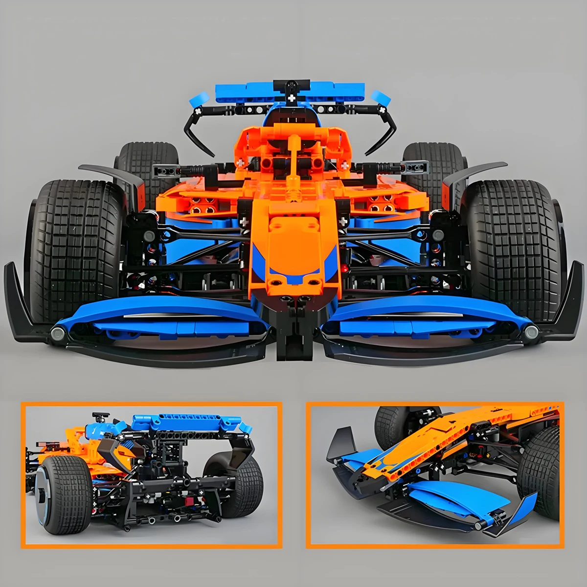 Blocco tecnico da corsa Supercar Auto da corsa Vechiel sportivo Modello Kit da costruzione Blocco di mattoni Giocattoli per bambini Regalo di compleanno Ragazzi Set