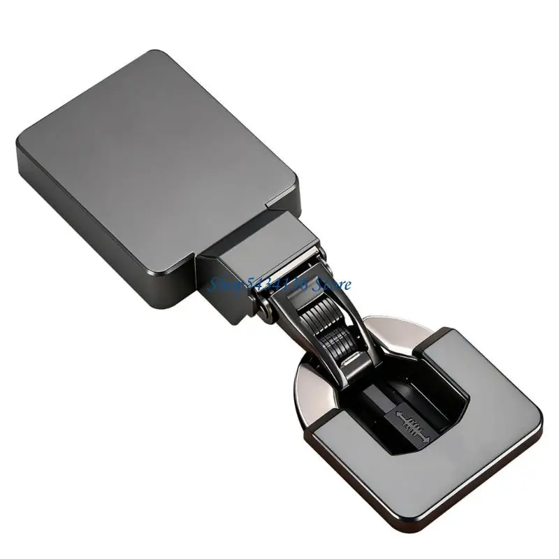 H7ED Quiet Soft Close Concealed Hinge Cold Rolled Steel Soft Closing Wardrobe Hinge Hydraulic Damper Buffer Easy to Install