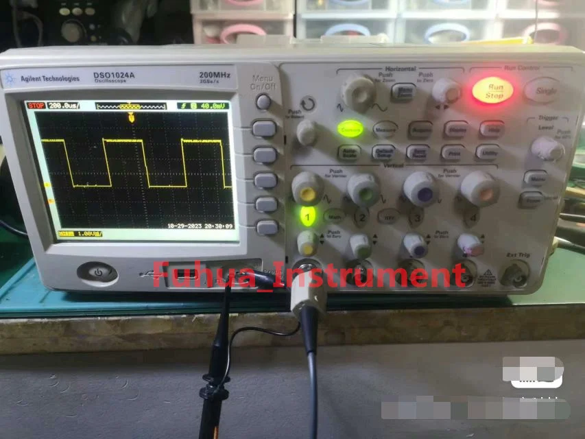 Agilent Keysight DSO1024A Oscilloscope, 200 MHz, 4 Channels Used