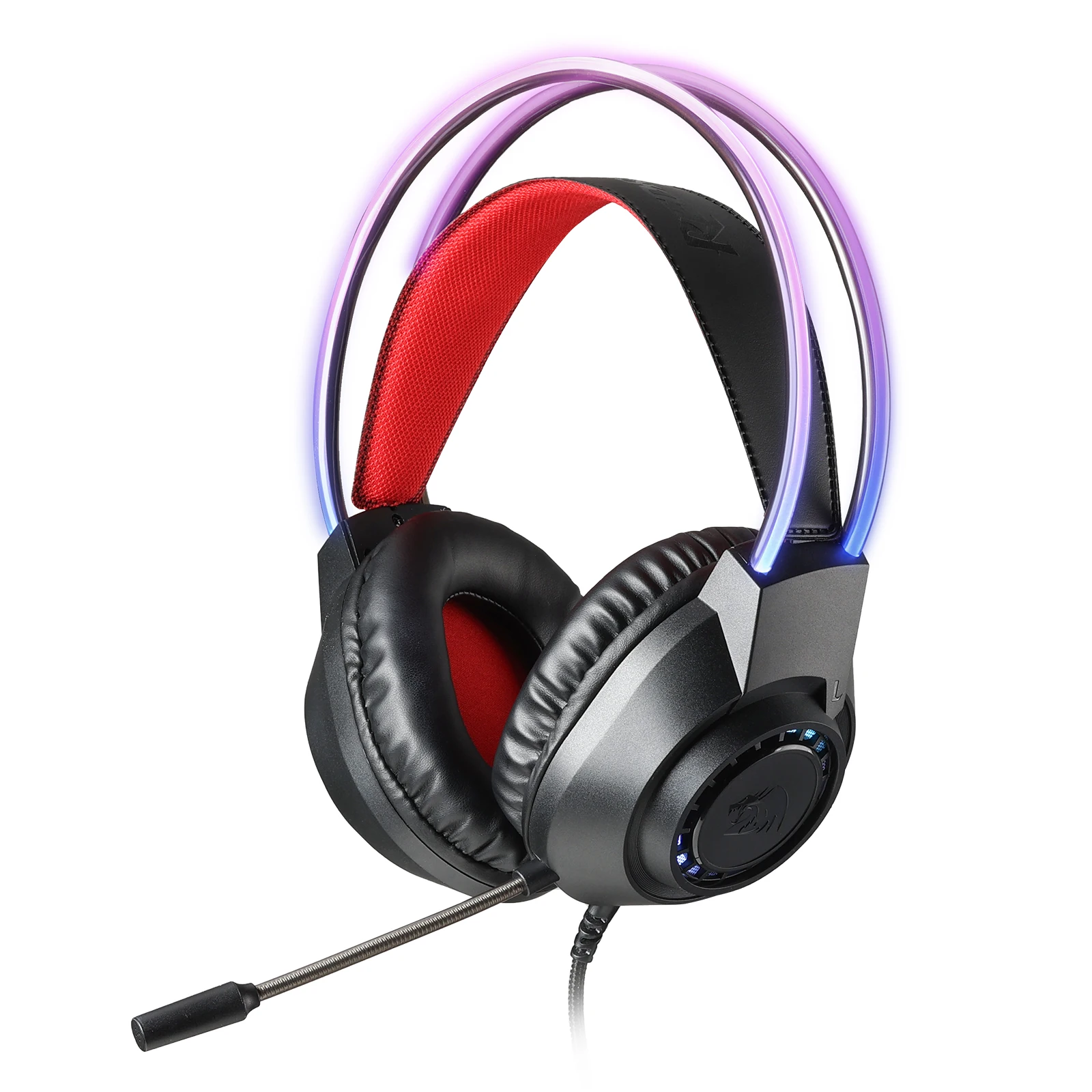 

Redragon H231 Scream Wired Gaming Headset, Stereo Surround Sound, Leather Foam Ear Pads, Noise-canceling Microphone