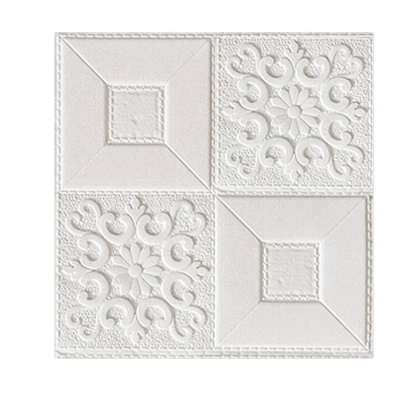 

For Bedroom Walls 3D Wall Panel 3D Foam Wall Sticker Bedroom Soft Foam Construction Easy Application Foam Material
