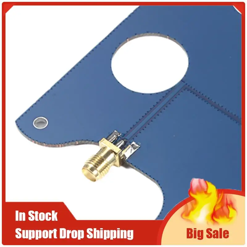 هوائي UWB 1400 ميجا هرتز - 11 جيجا هرتز هوائي واسع النطاق للغاية مكاسب عالية نقل الصور لتحديد المواقع TEM SMA أنثى