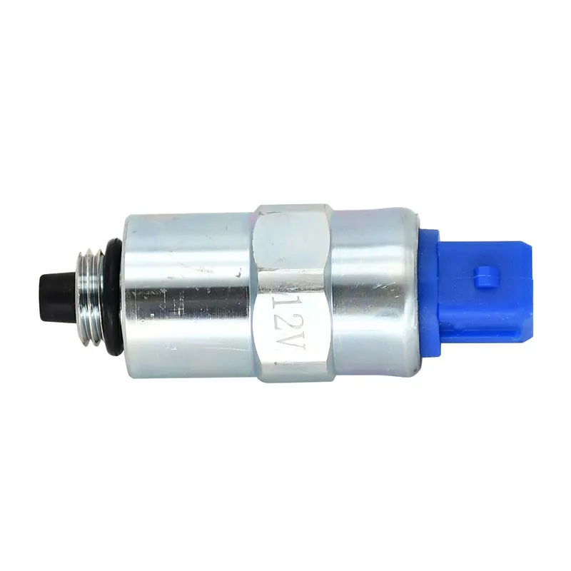 176-6219 12V Solenoid Valve Compatible with Caterpillar Backhoe Loader 414E 416 416D 416E 416F 416F2 420 420D 420E 420F