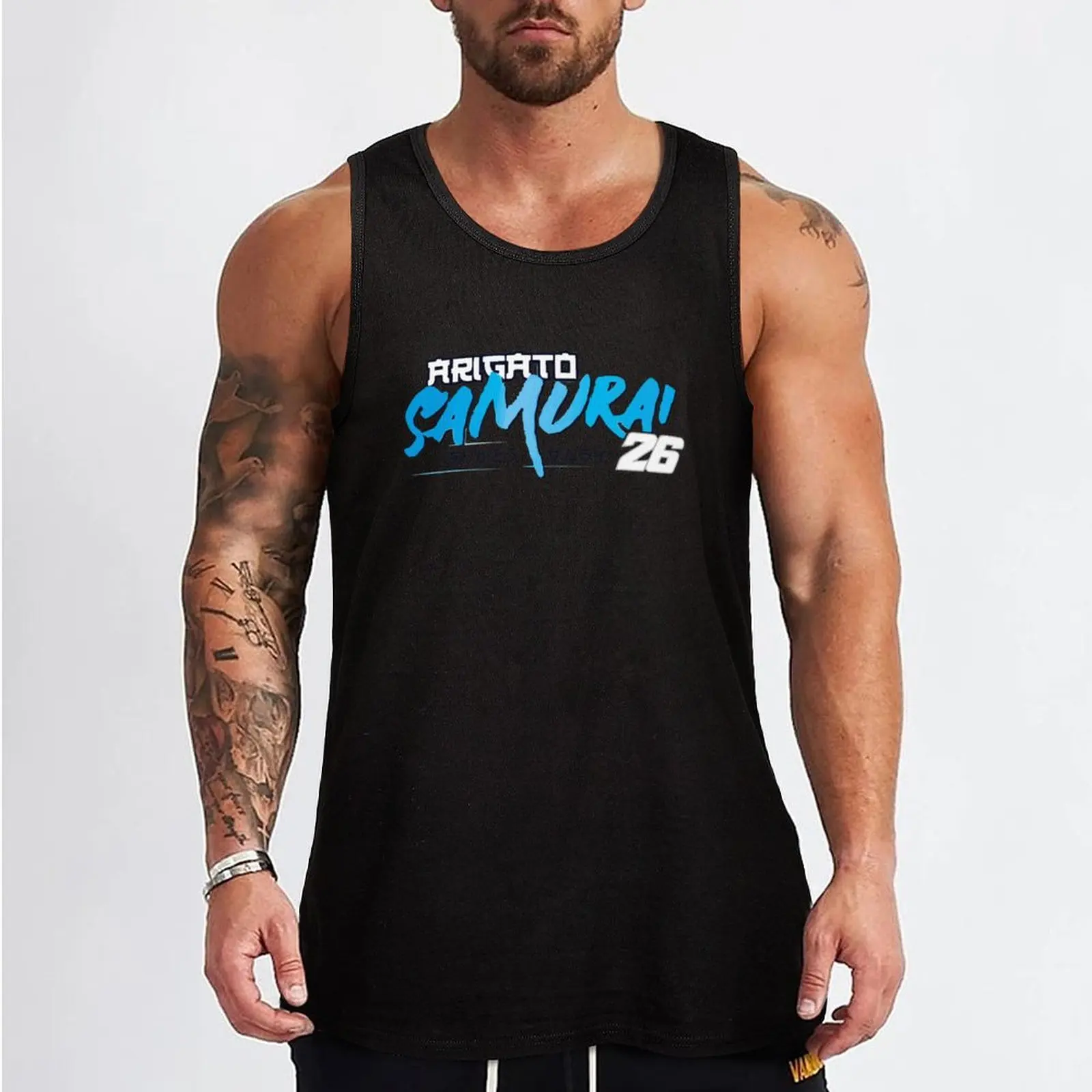 THANK YOU DANI Tank Top fitness Men's gym summer