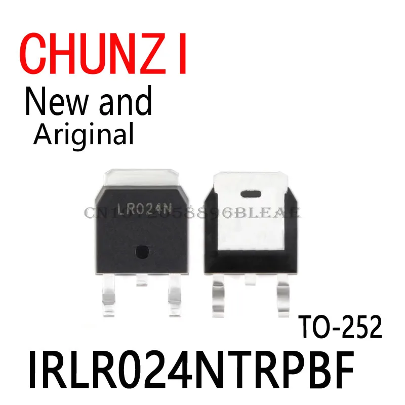 10PCS New and Original IRLR024N LR024N TO-252 IRLR024NTRPBF