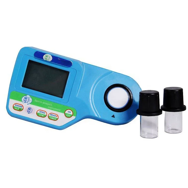 Portable Digital Veterinary Sperm Analyzer Pig Dog Cattle Semen Sperm Density Meter Artificial Insemination Analytical Detector