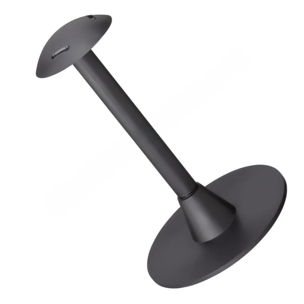 Outdoor Cover Support Pole with Secure Strap Anchors to Prevent Shifting During Windy or Stormy Weather Conditions