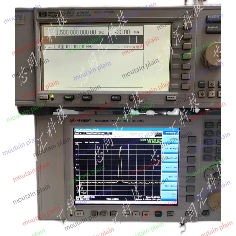 HP Signal Source ESG-2000A Analog RF Signal Generator 250khz-2ghz