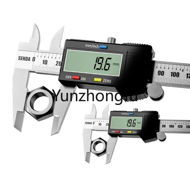 A piece can buy length thickness depth inside and outside diameter measurement industrial grade digital display vernier calipers