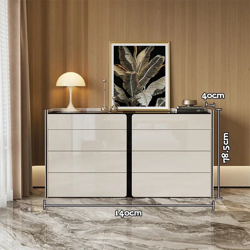 Living room, bedroom, bedside against the wall, solid wood drawers, storage, dresser