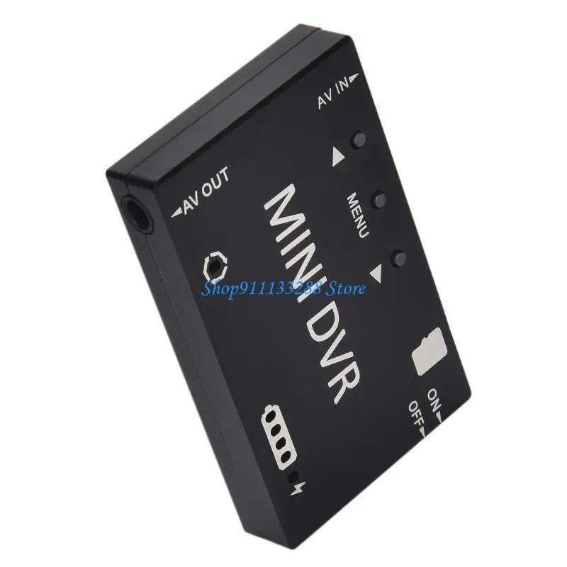 Mini moduł FPV DVR z wbudowaną baterią 3.7V 400mAh, rejestrator wideo i dźwięku do quadkopterów, multikopterów i pojazdów. — zdjęcie produktu 4