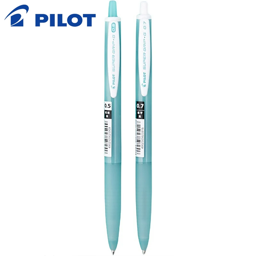 1PC Japan Pilot Ballpoint Pen BSGK-10EFOP Press Type Gel Pen Soft Rubber Anti Slip Pen Holder Office Supplies Back To School