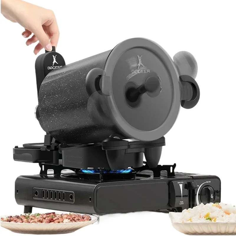 

360° Rotating Outdoor And Home Cooking Machine Non-flammable Cooking Machine Fried Rice, Fried Noodles, Barbecue Machine